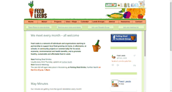 Desktop Screenshot of feedleeds.org