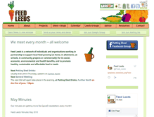 Tablet Screenshot of feedleeds.org